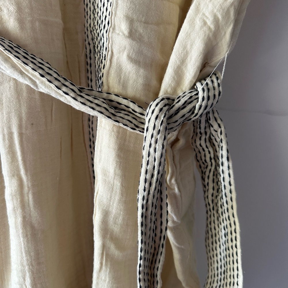 Enfasis El Corte Ingles Linen Tunic Dress with Belt - Picture 3 of 6